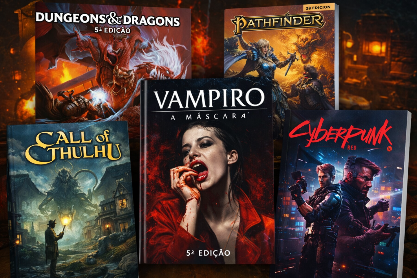 O RPG de mesa está vivo? Como está hoje em dia e o comparativo com os